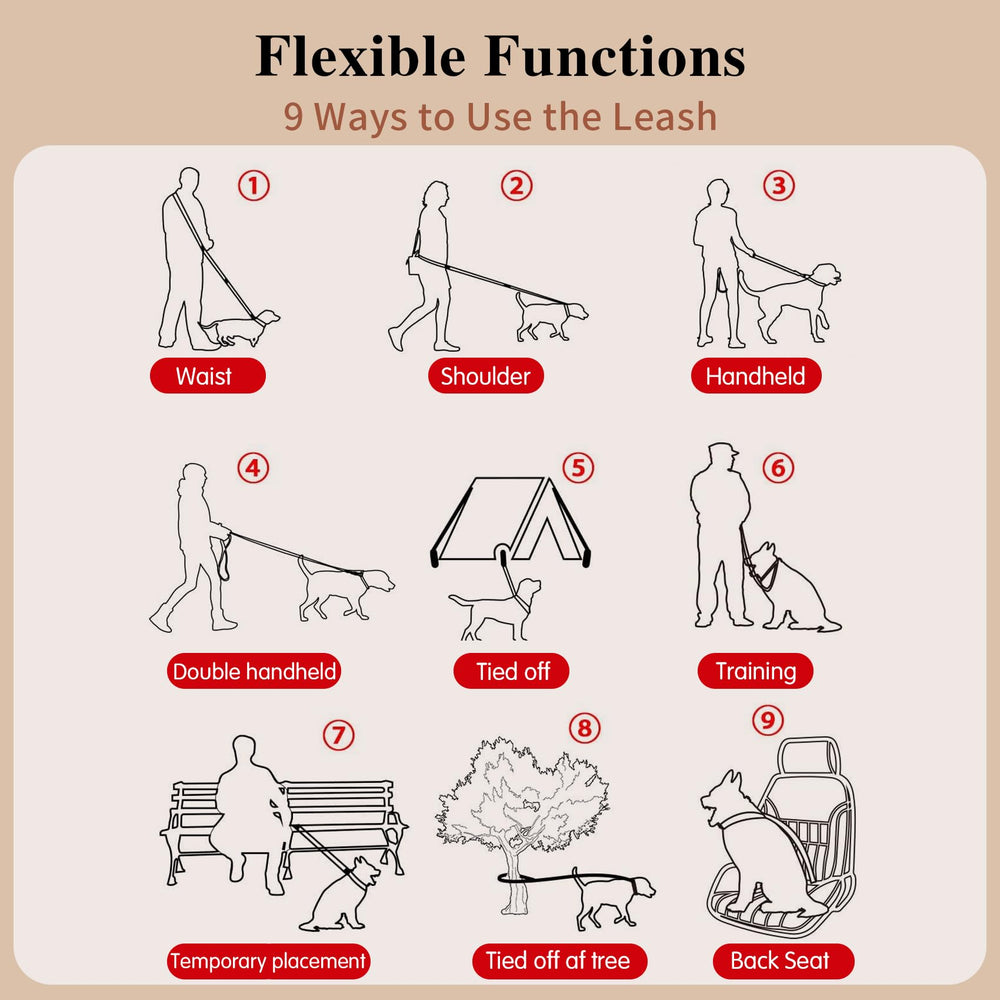 Tails & Tales crossbody leash keeps you mobile on busy days