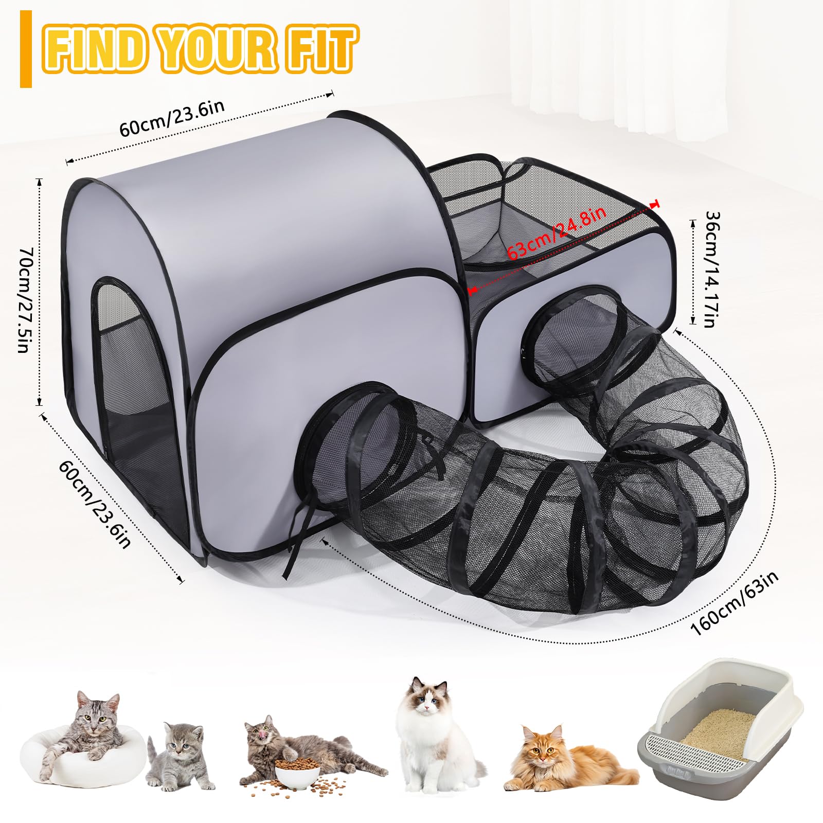 TailTastic versatile enclosure suitable for indoor and outdoor use