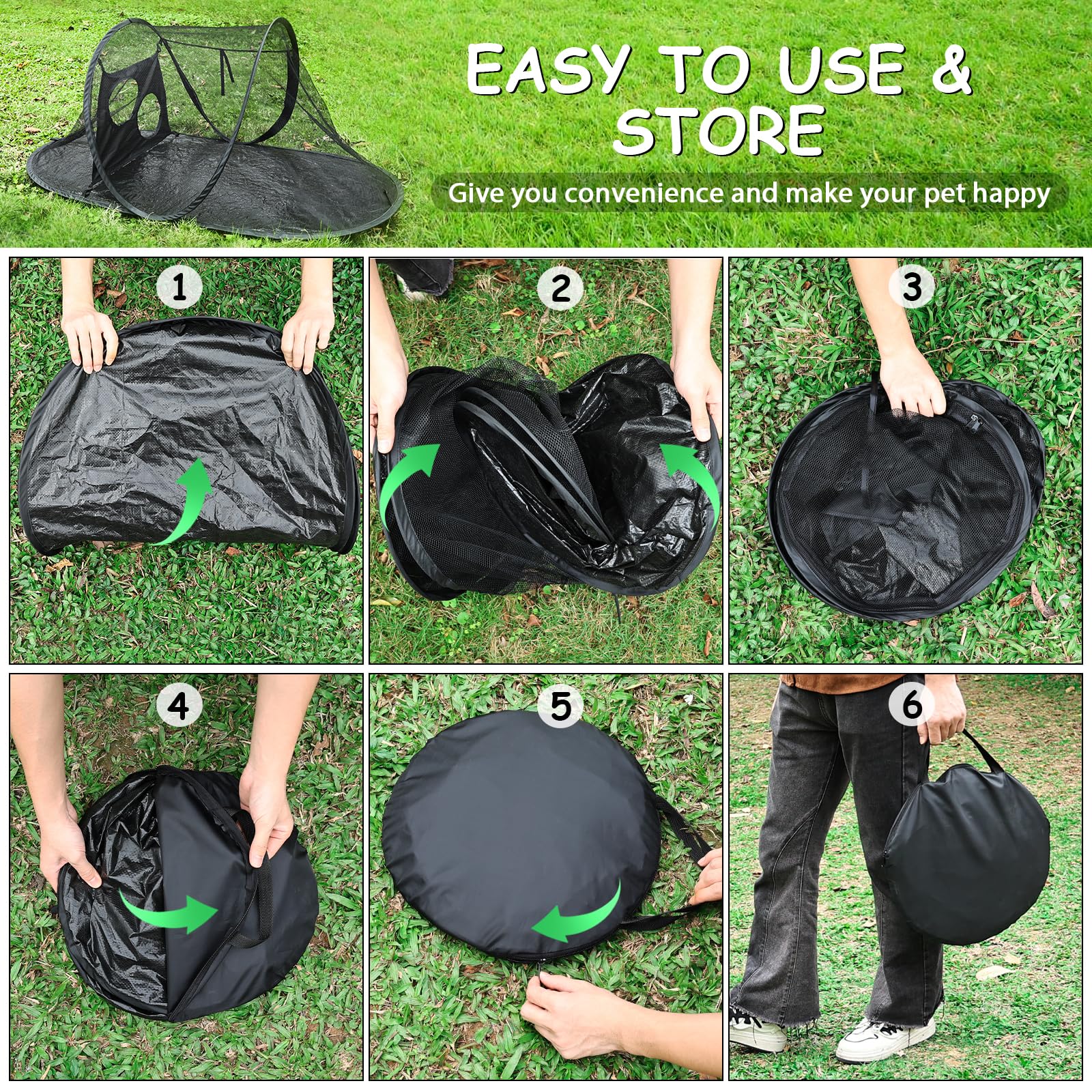 TailTastic outdoor cat tent bonus-jumping-cloth signals added play and enrichment.