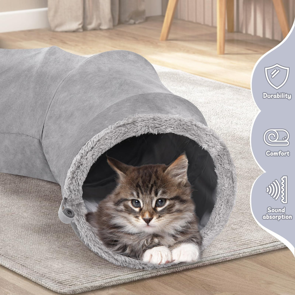 TailTastic S-shaped tunnel layout demonstrates 59x15-inch design and exits