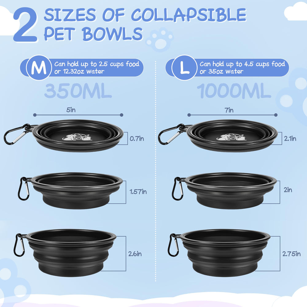 TailTastic silicone travel dog bowls offer durable, odor-resistant performance outdoors.