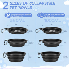 TailTastic silicone travel dog bowls offer durable, odor-resistant performance outdoors.