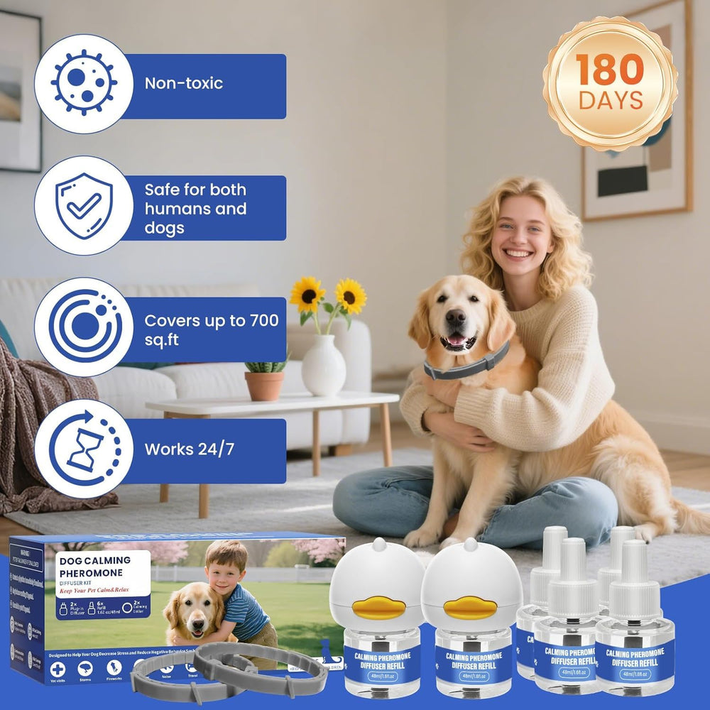 Tailwagpet plug-in diffuser installed in wall outlet for continuous pheromone release