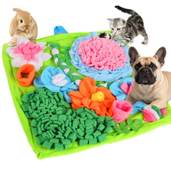 TAIMUTTAL snuffle mat for dogs calms pets and slows eating during meals
