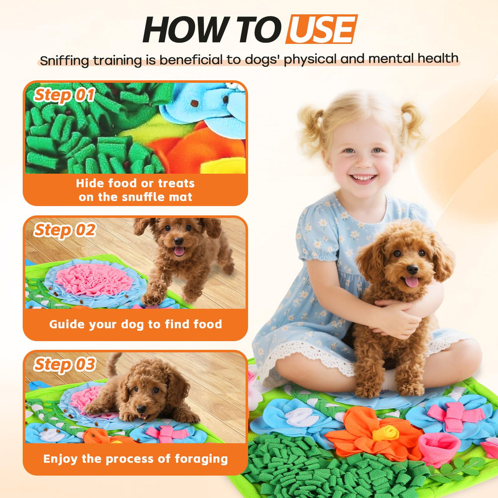 TAIMUTTAL snuffle mat is machine-washable for easy cleanup after treats