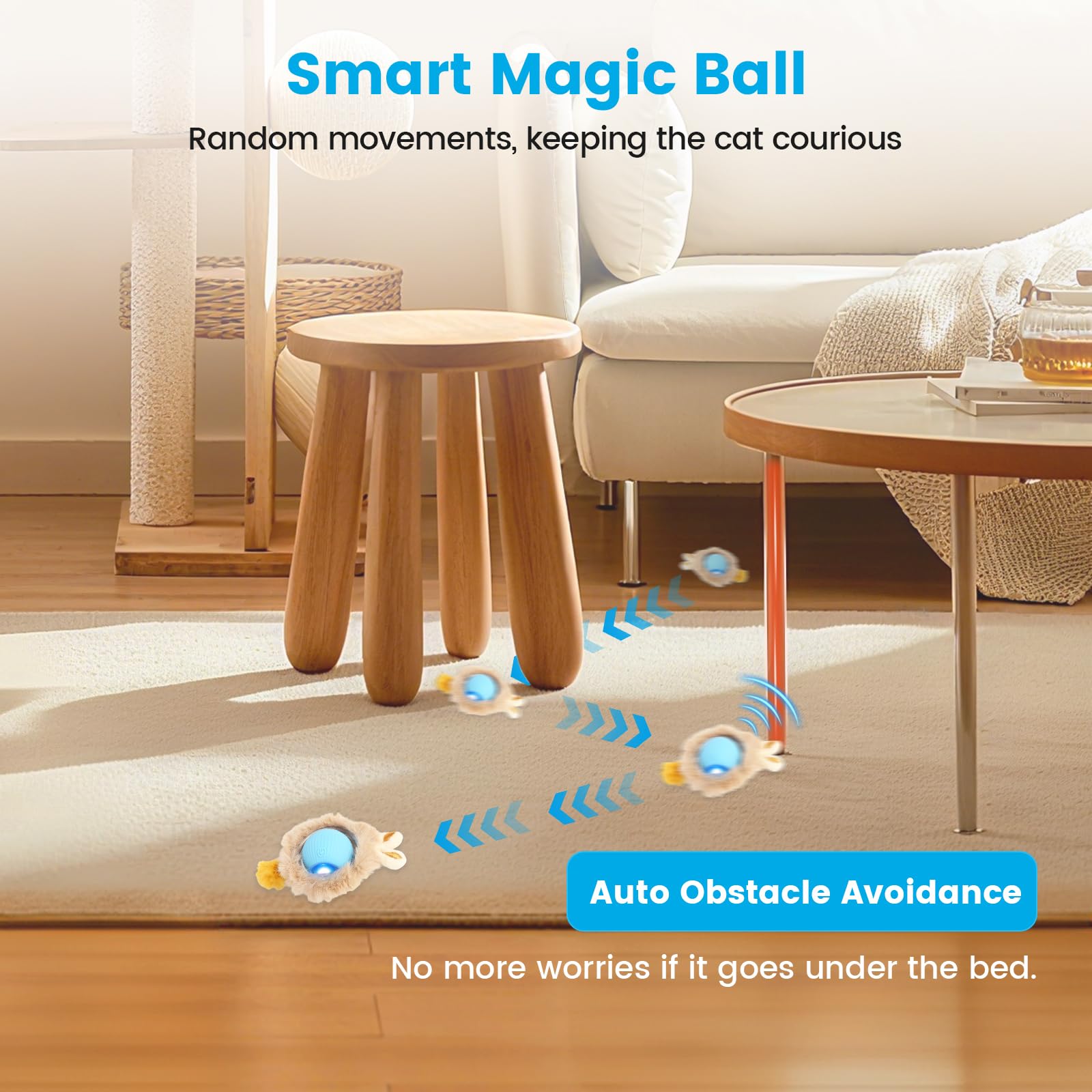 TAIMUTTAL usb-c-recharge highlights convenient power for daily cat enrichment.