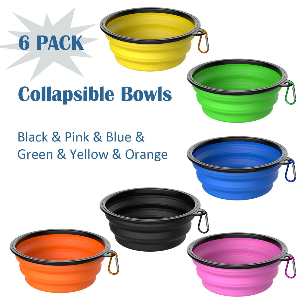 Takfox collapsible bowl folded compactly for portability and quick packing