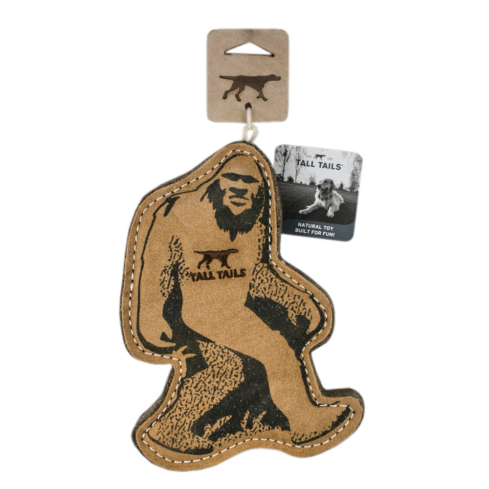 Tall Tails Big Jr buffalo-hide look conveys rugged outdoor appeal.