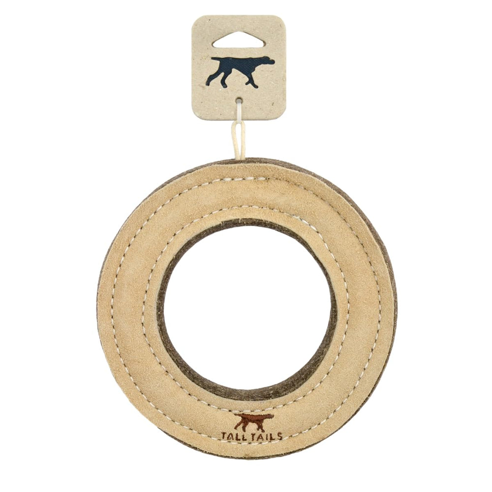 Tall Tails Ring buffalo-hide detail – durable materials designed for rugged play.
