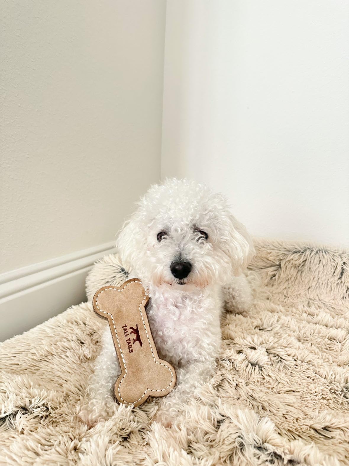 Tall Tails tug-of-war scene; promotes interactive play with supervision.