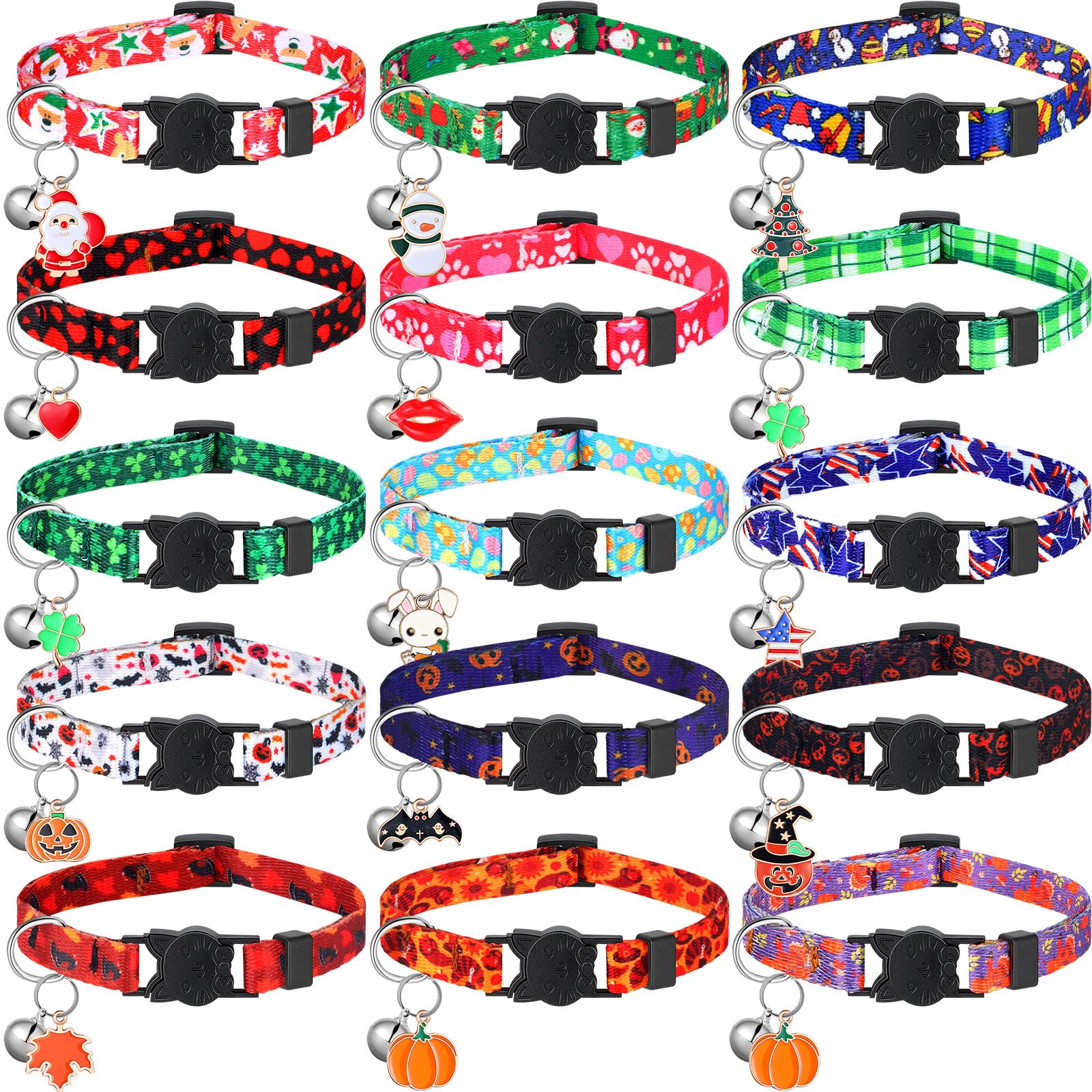 Talltalk holiday cat collars packaging shows festive varieties for photo-worthy holiday moments.