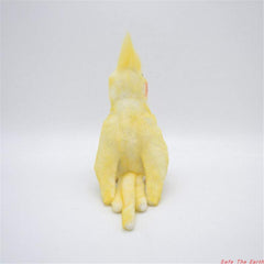 Tammyflyfly cockatiel plush no filler for lightweight, squeezable cuddling