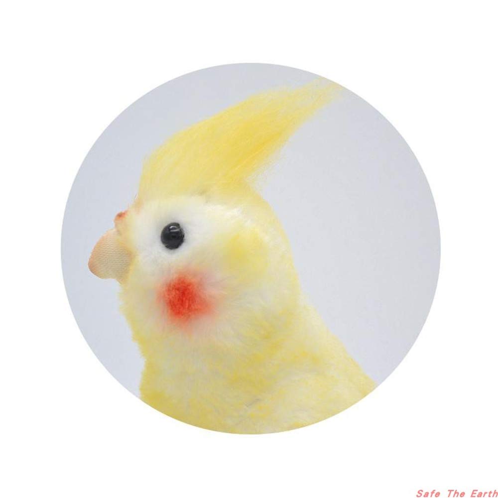 Tammyflyfly cockatiel plush squeeze test demonstrates gentle, comforting softness