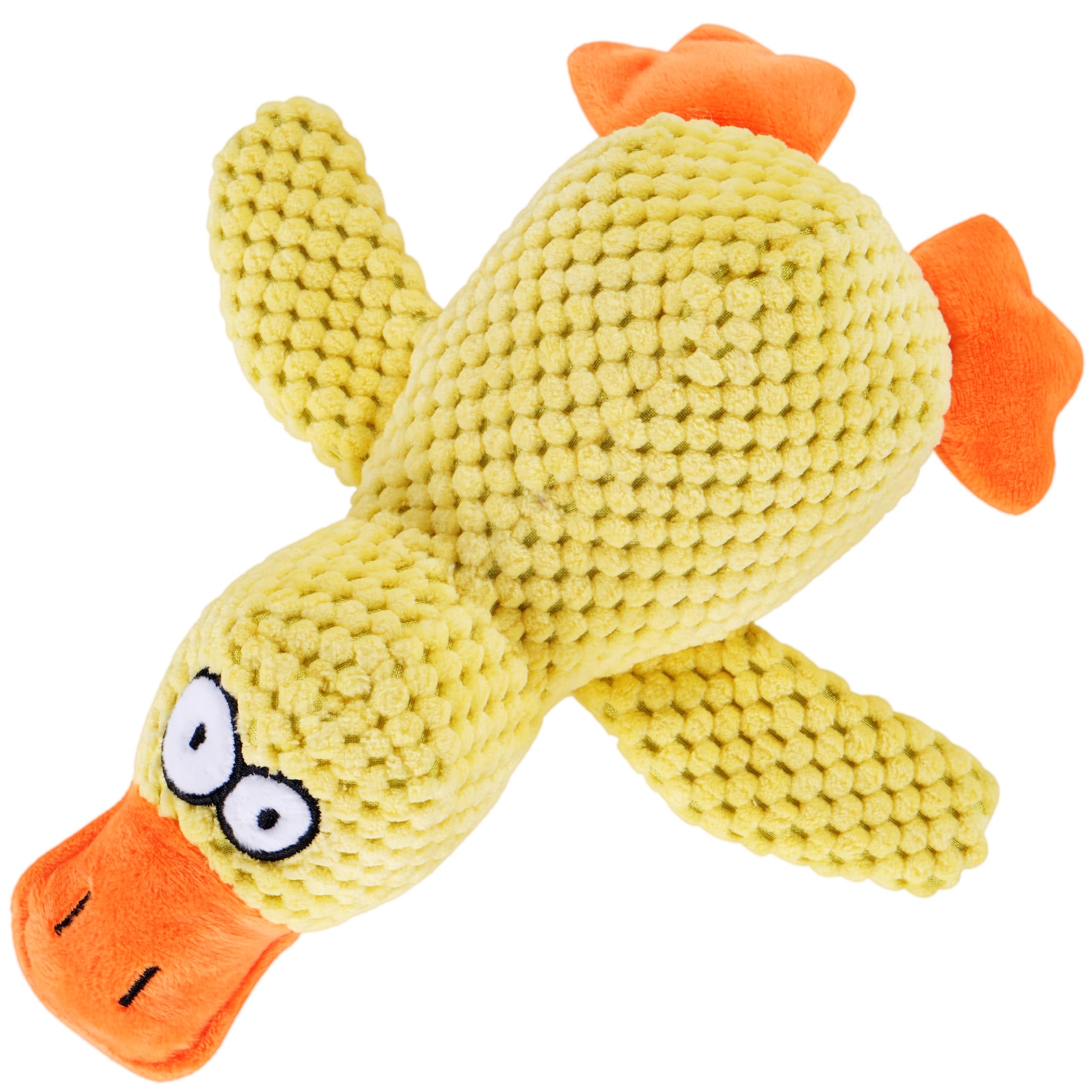 Tamu style Calming Yellow Duck Toy front view for gentle play and engagement.
