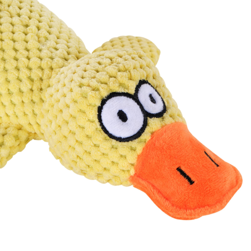 Tamu style Calming Yellow Duck Toy silhouette with bright color for grab-and-go fun.