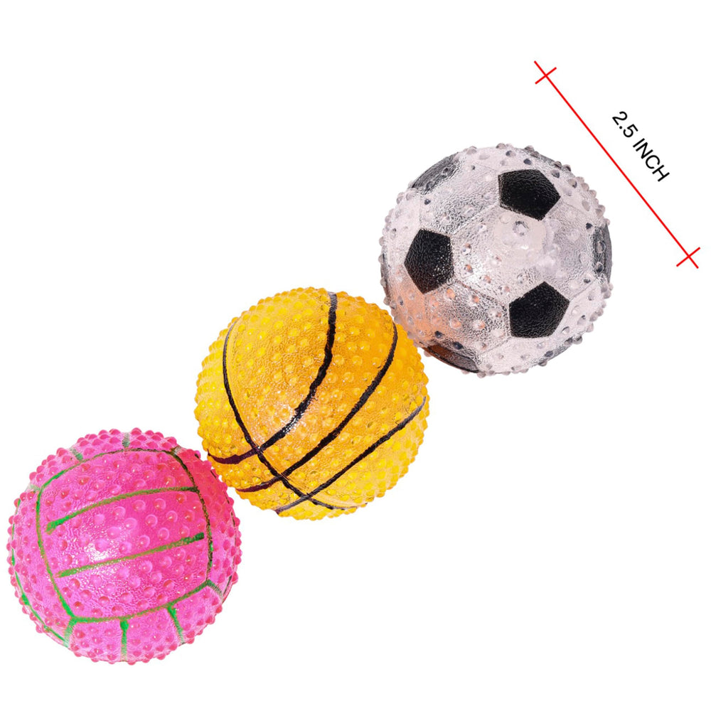 Tamu style dog squeaky ball basketball—durable rubber for fetch and bite during sessions.