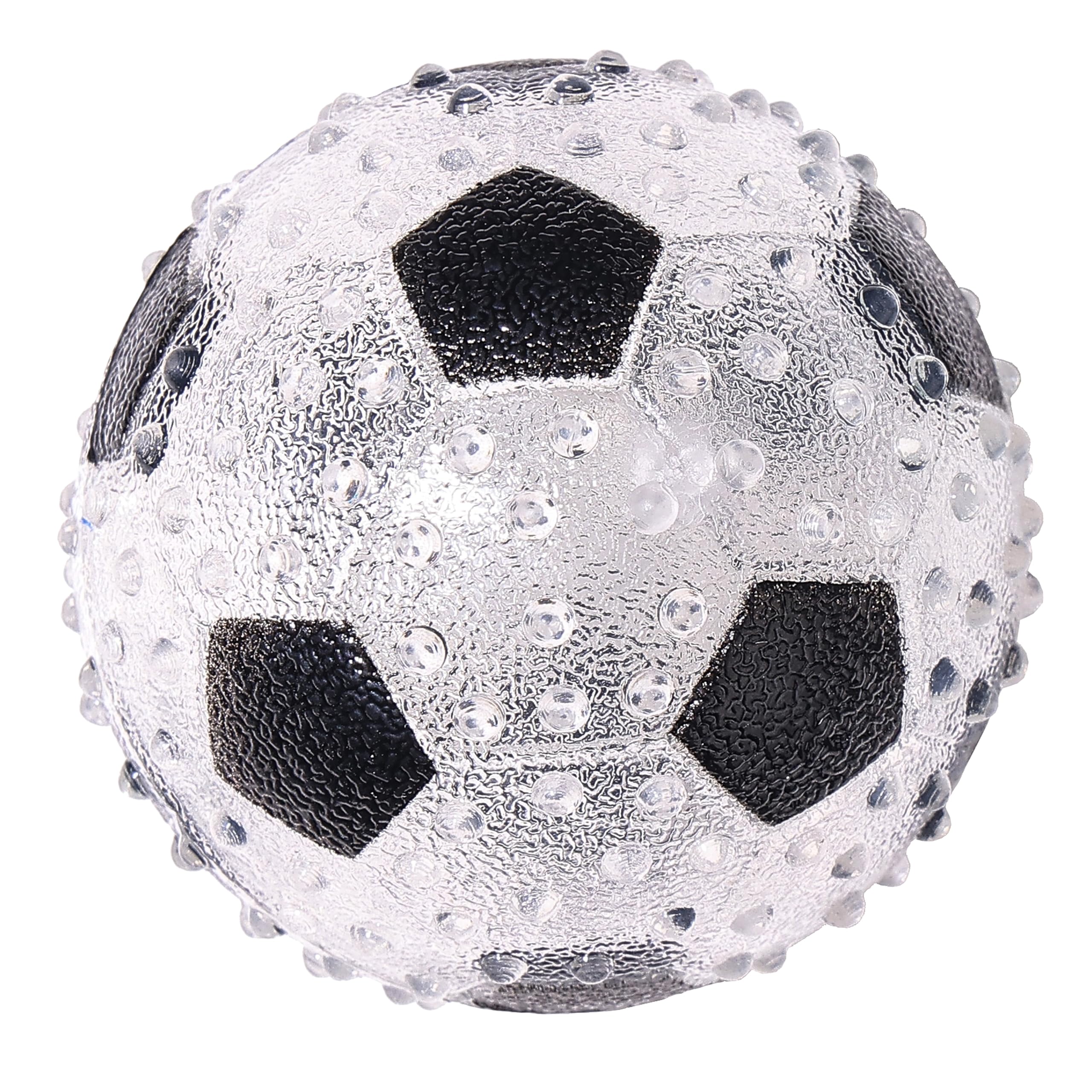 Tamu style dog squeaky ball volleyball—soft spikes help massage gums while chewing.