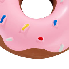 Tamu Style Donut Dog Toy latex construction for soft, durable play