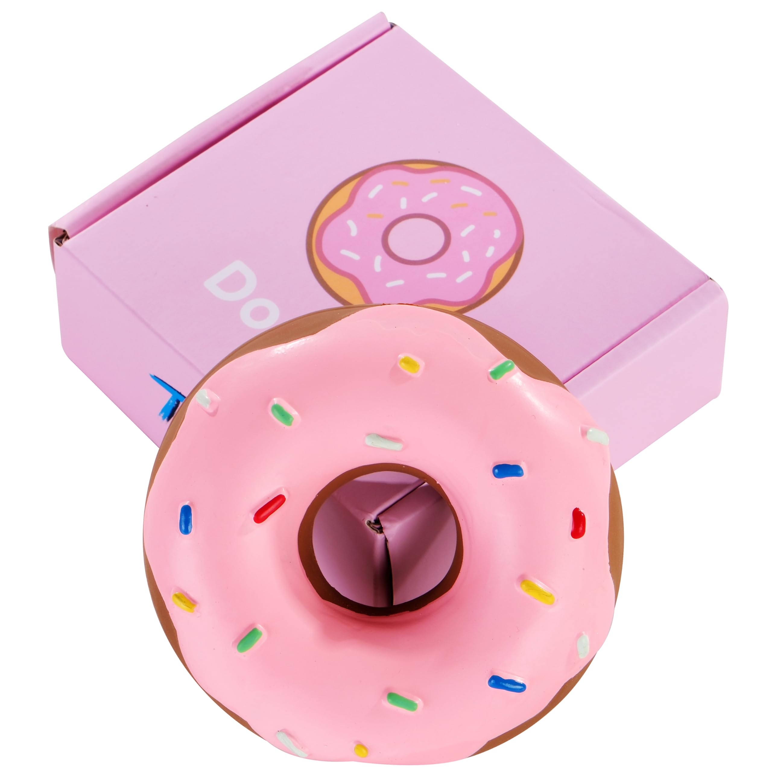 Tamu Style Donut Dog Toy squeaker for engaging fetch sessions