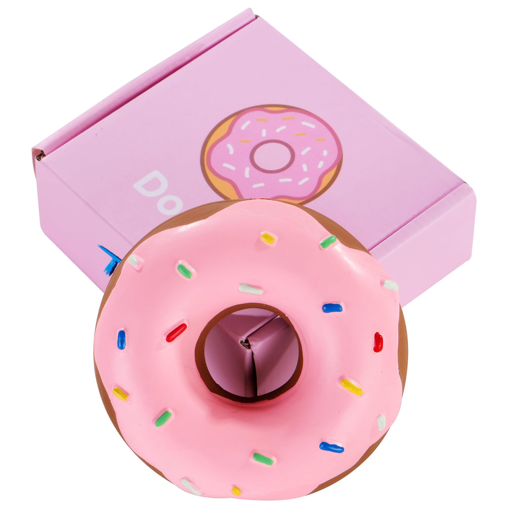 Tamu Style Donut Dog Toy squeaker for engaging fetch sessions