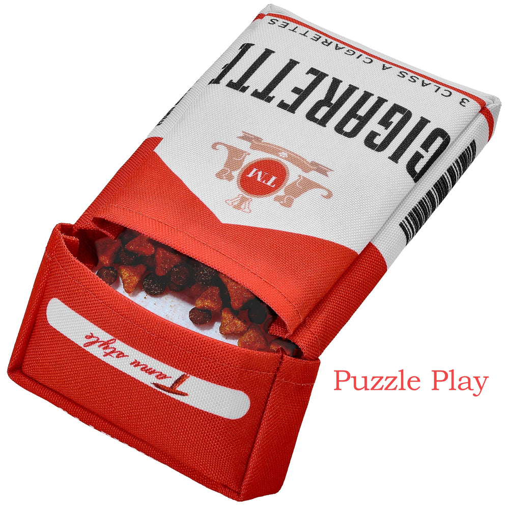 Tamu style stuffed plush dog toy closeup emphasizes cuddle-worthy material for comforting games