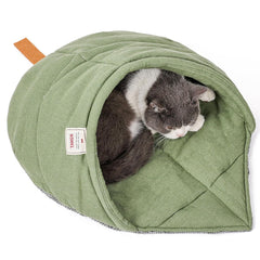 TANGN Cat Sleeping Bag soft fabric for cozy naps.