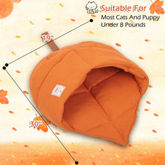 TANGN maple leaf bed is easy to clean and machine washable.