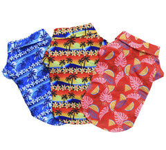 Tangpan pull-on dog shirt soft material close-up highlights breathable fabric and easy on/off convenience.