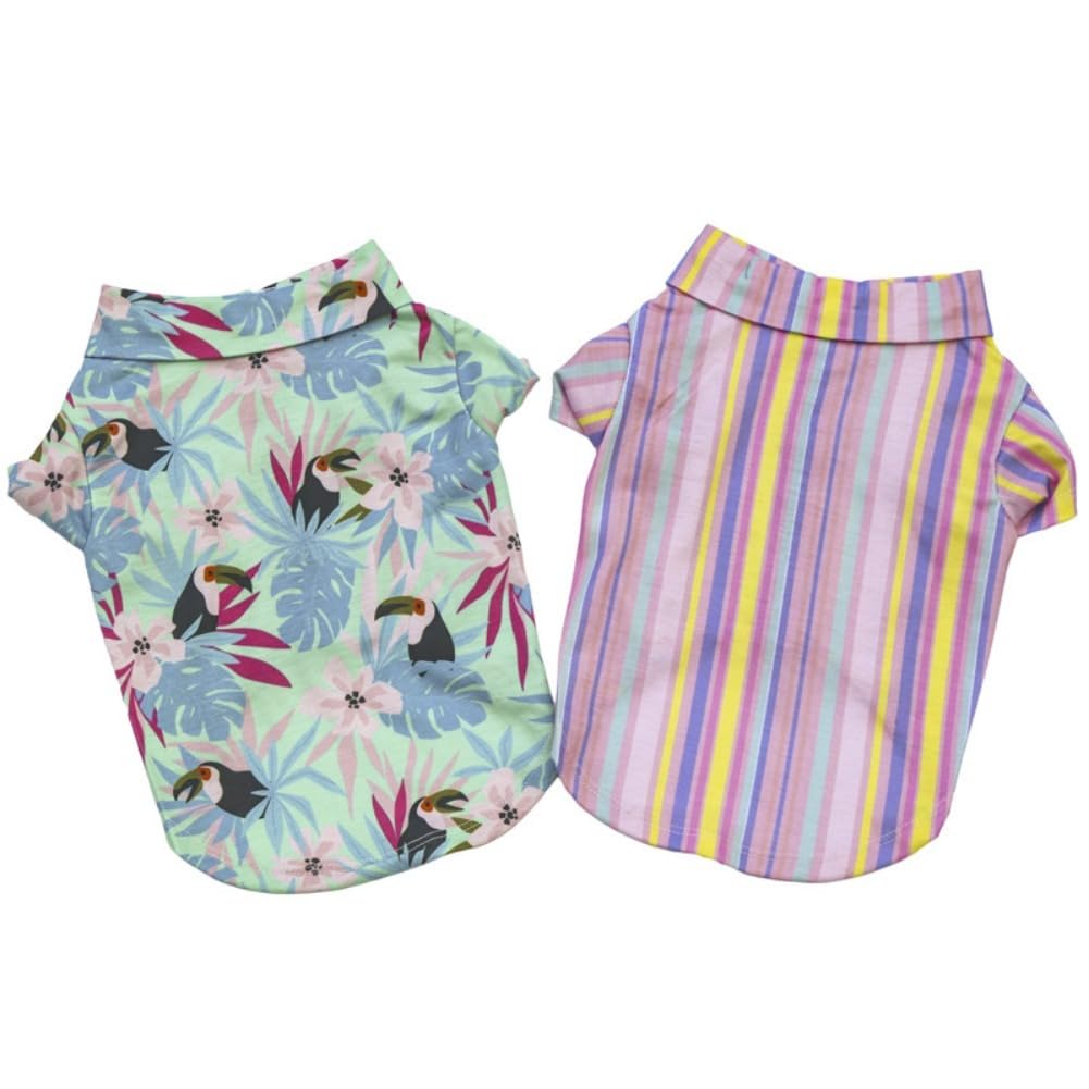 Tangpan Stipes neck detail shows easy pull-on design