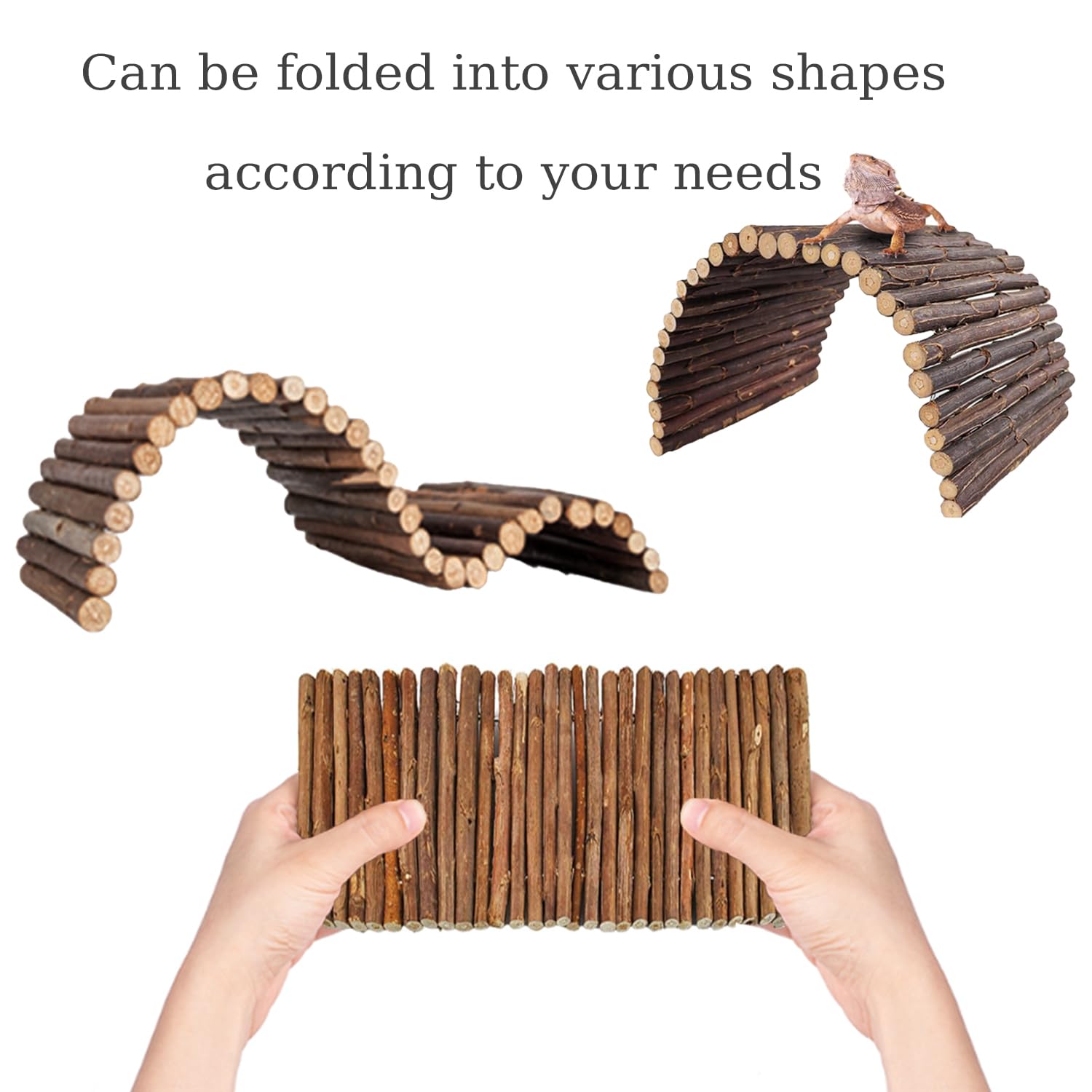 TankMatDecor leaves add foliage realism and hiding spots within terrarium.