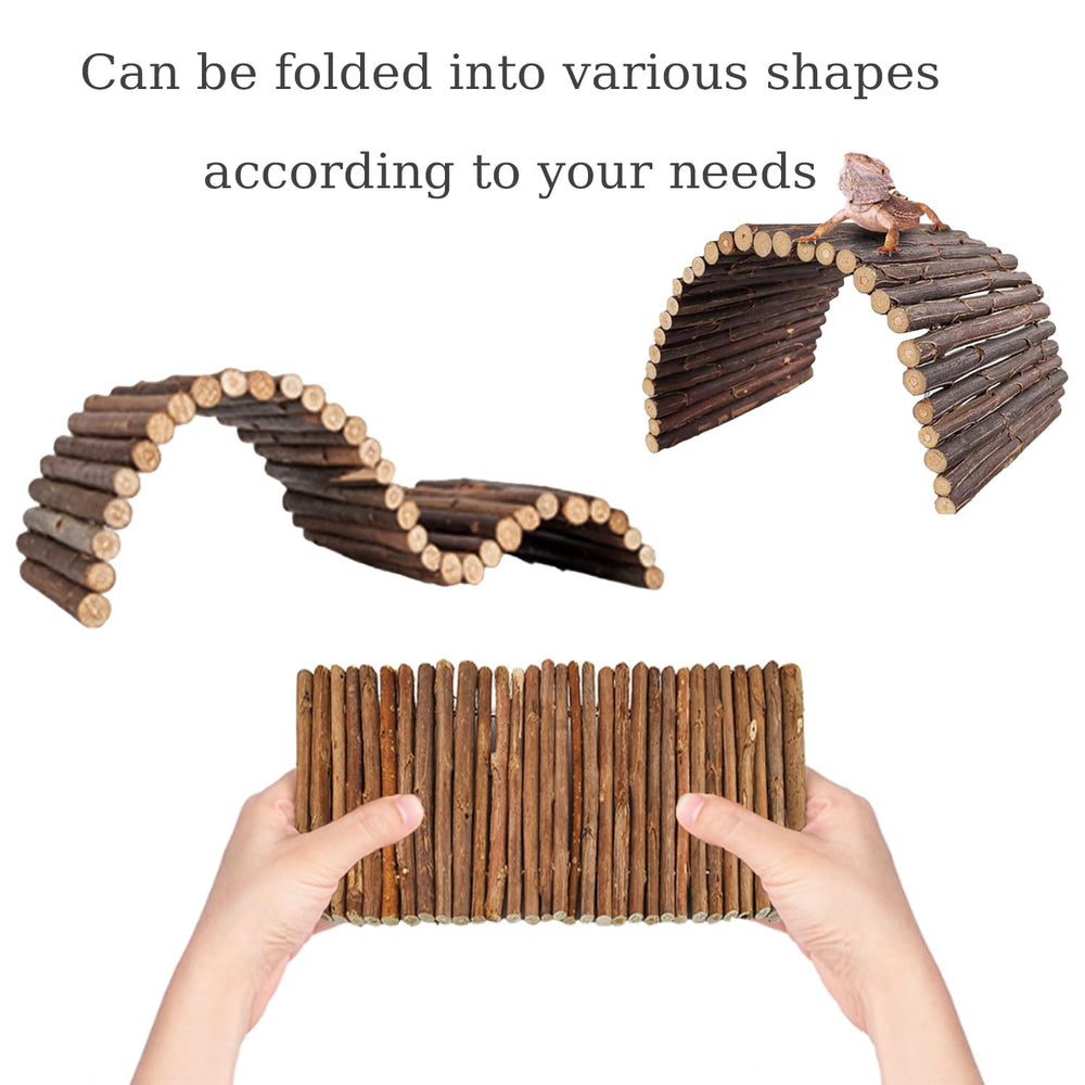 TankMatDecor leaves add foliage realism and hiding spots within terrarium.