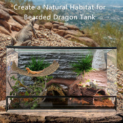 TankMatDecor reptile vines enhance realistic habitat with twisting cover and camouflage.