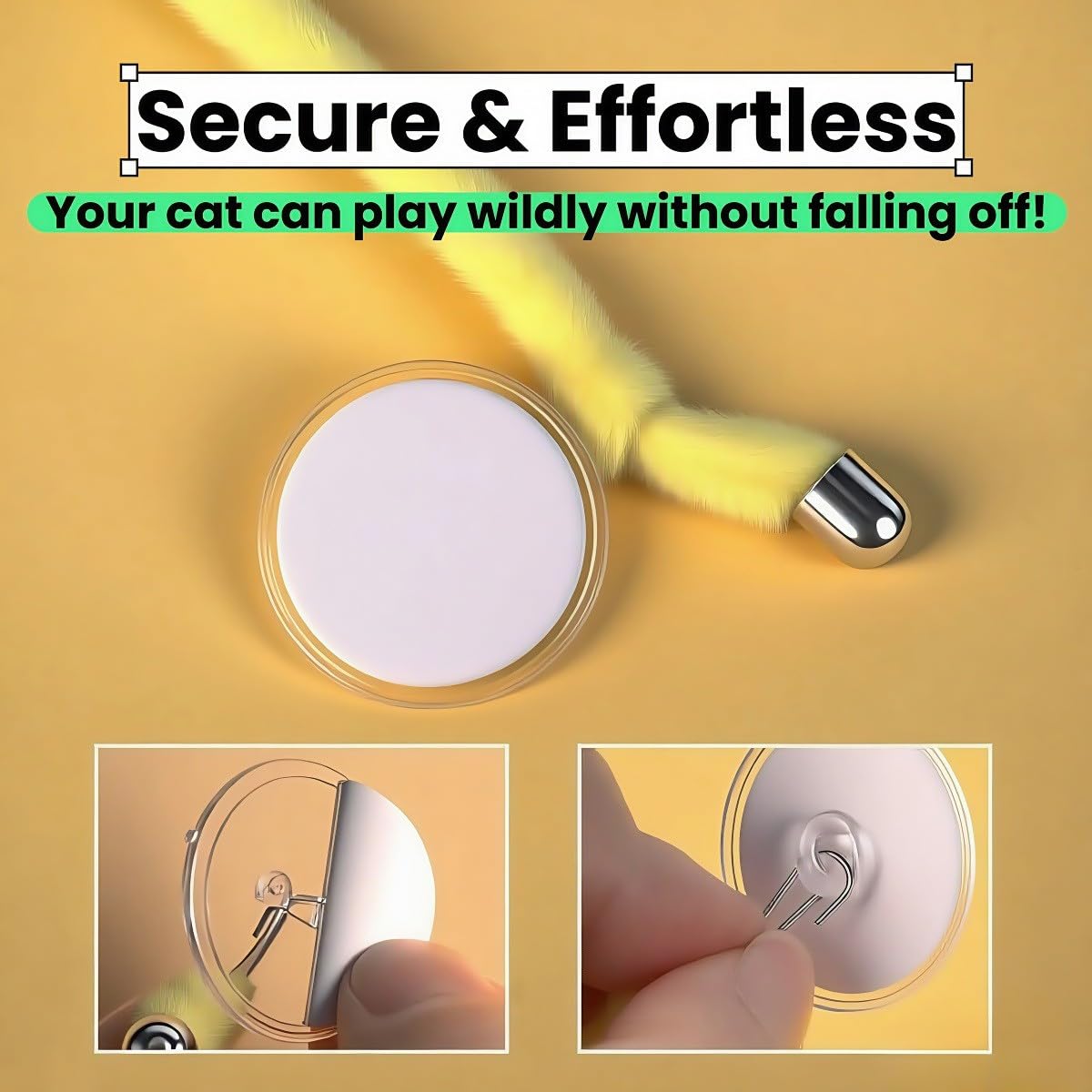 taoleon leaping cat spring toy sturdy springs ensure durable interactive play