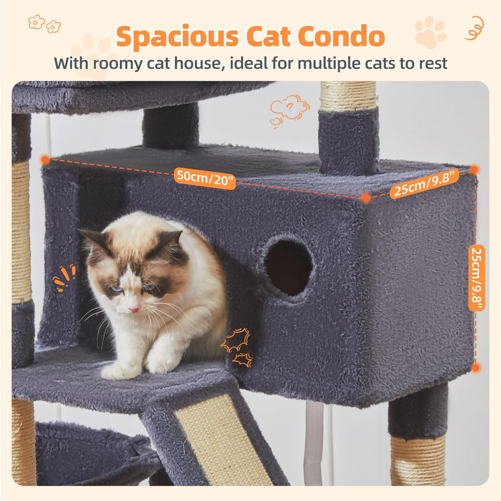 Taoqimiao Cat Condo interior offers spacious rest and private retreat.