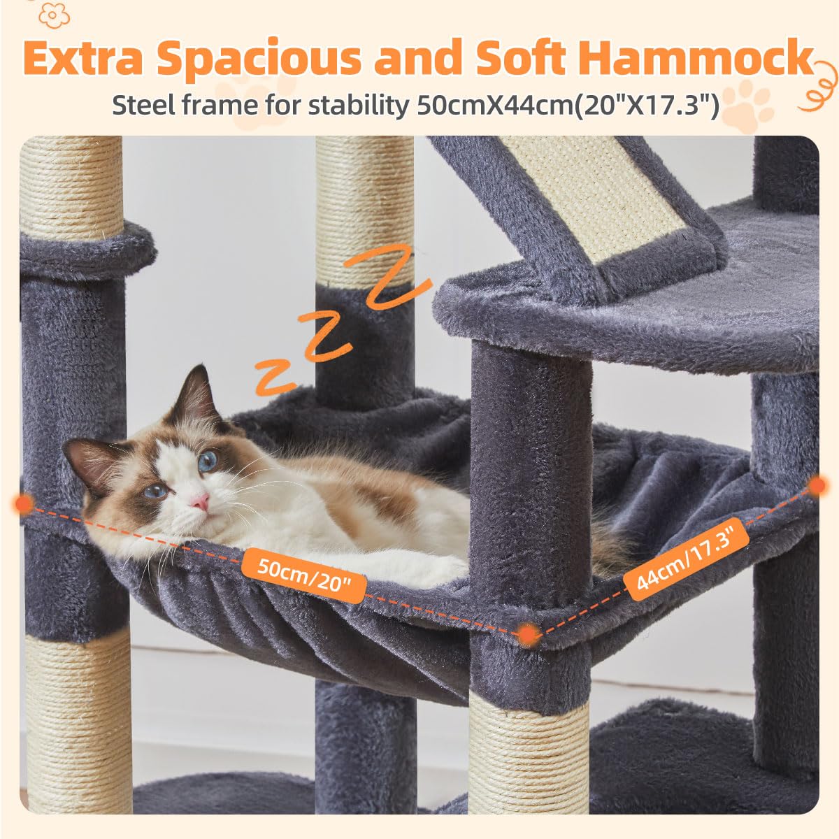 Taoqimiao cat-tree cat-apartments create private resting spaces for cats
