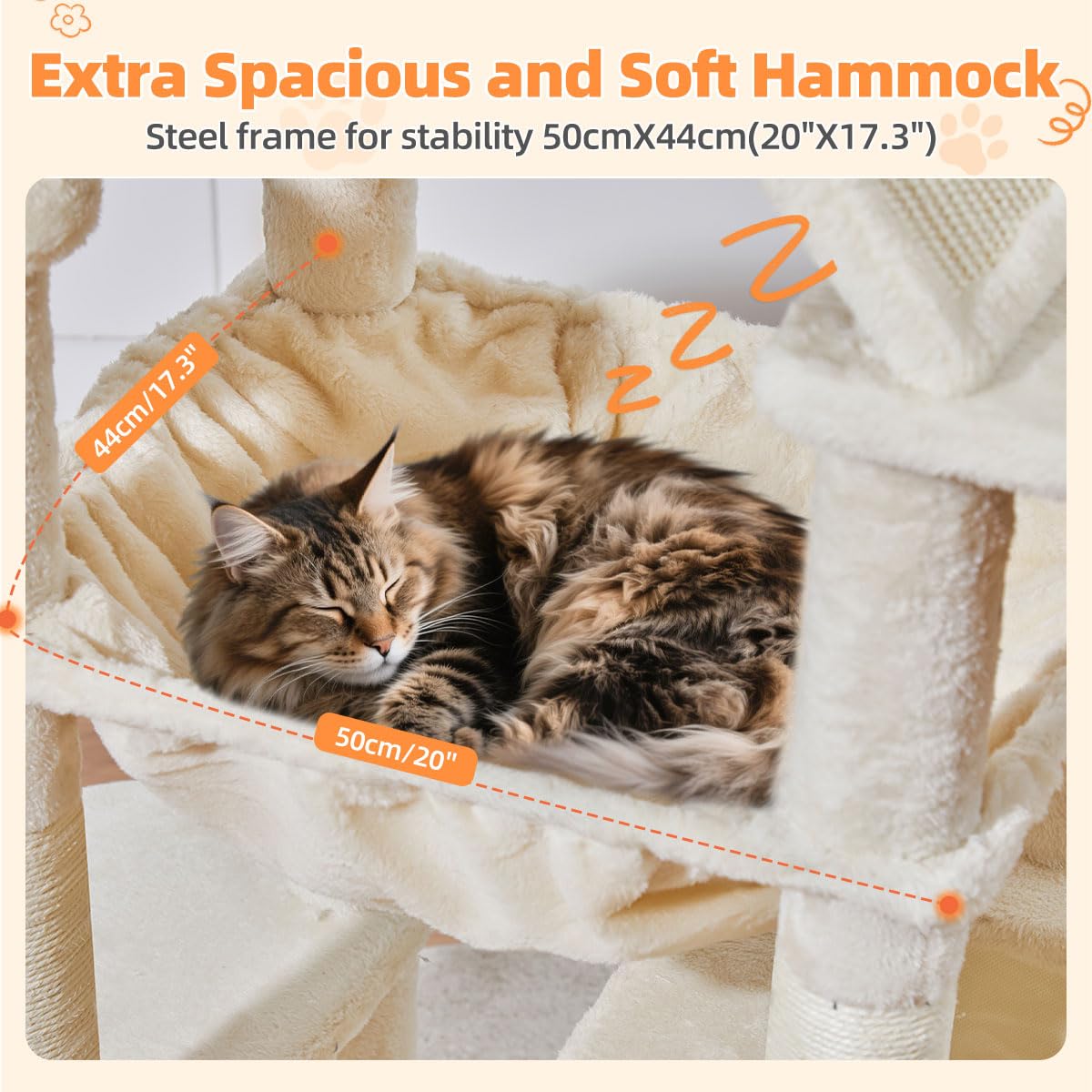 Taoqimiao sturdy hammock provides cozy resting after play