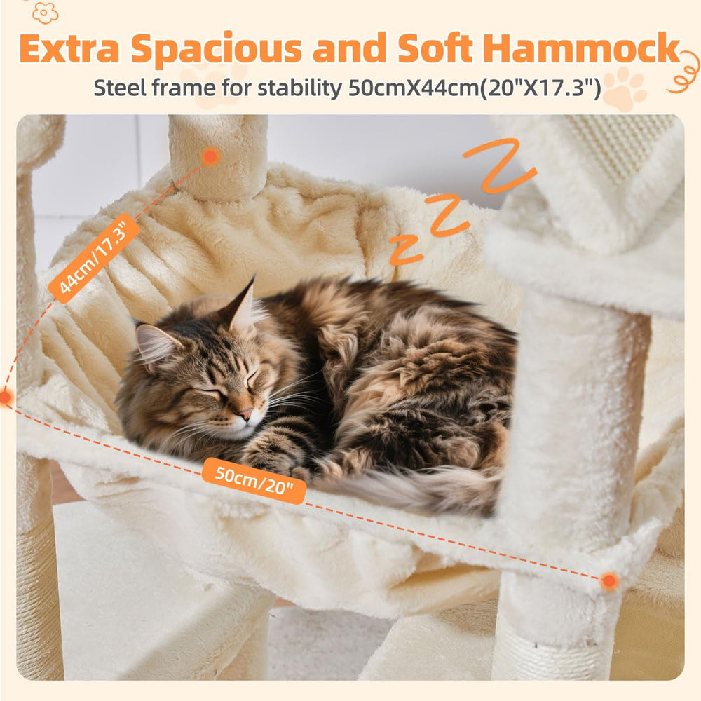 Taoqimiao sturdy hammock provides cozy resting after play