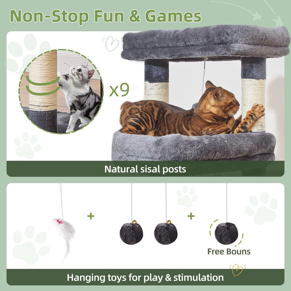 Taoqimiao sturdy base helps prevent tipping during vigorous play.