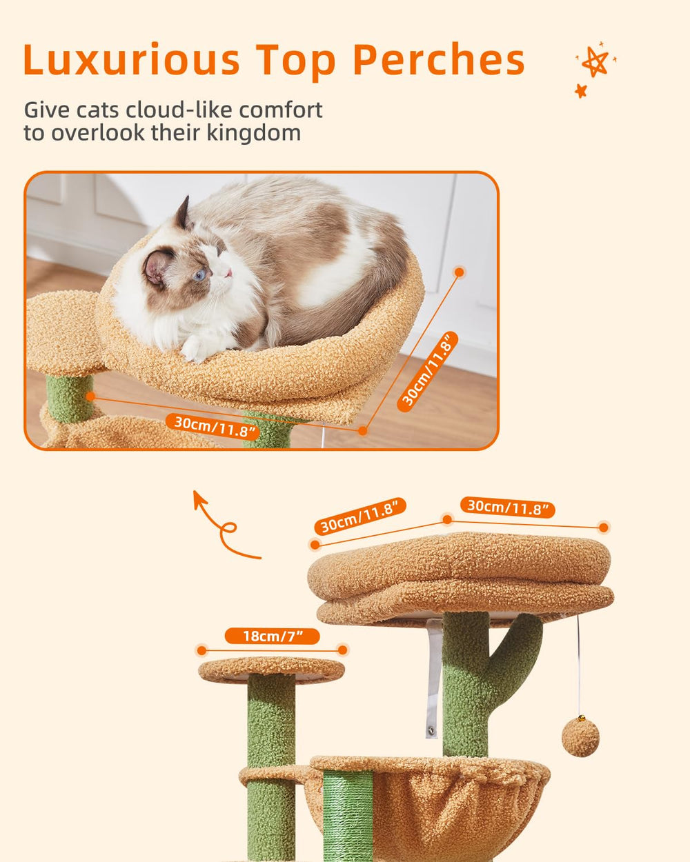 Taoqimiao MS019T scratch posts stand up to daily claws and exploration.