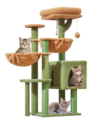 Taoqimiao MS019T top perches offer raised cushioned spots for lounging.