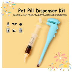 TAOZUA Pet Pill Gun in use for quick oral dosing