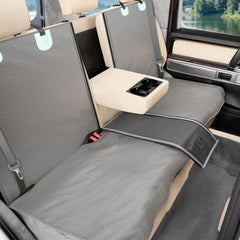 Tapizado dog car seat cover back seat provides full protection from spills and hair.