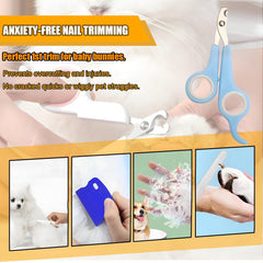 TARANDUS rabbit grooming kit flea combs for detangling and fur removal.