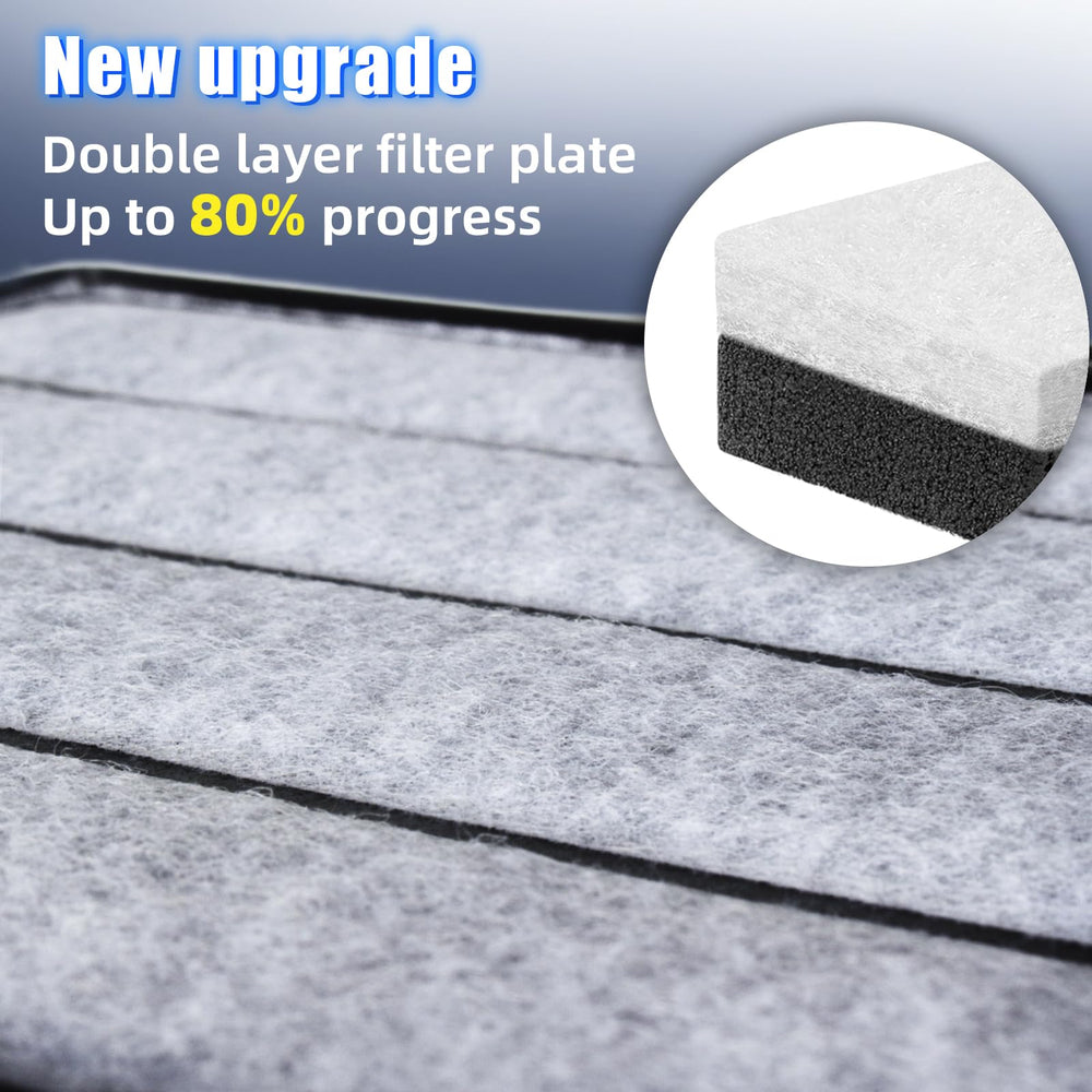Tararium 290GPH turtle filter adjustable flow demonstrates customizable water rate