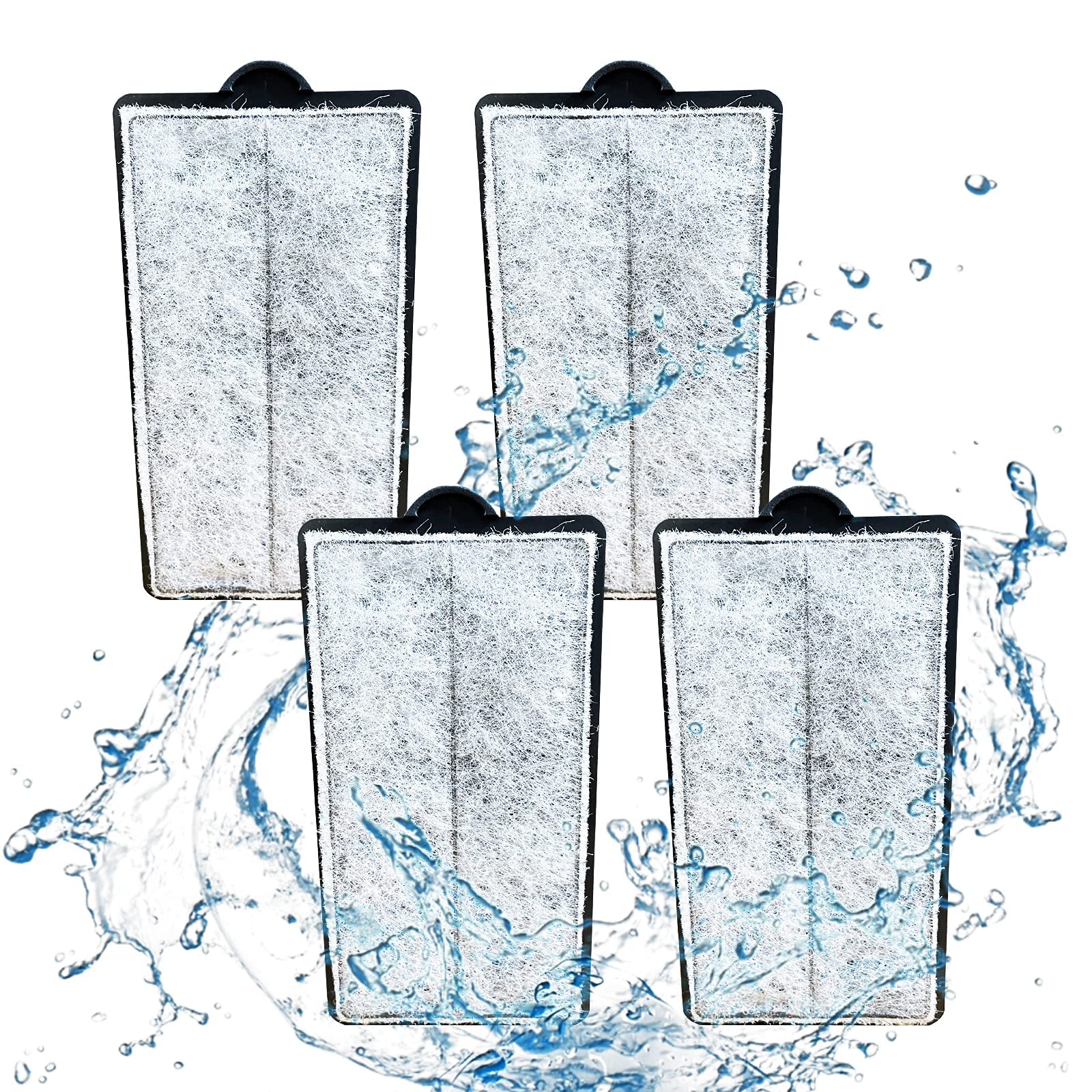 Tararium activated carbon filter for crystal clear water and reduced odors in freshwater tanks.