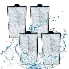 Tararium activated carbon filter for crystal clear water and reduced odors in freshwater tanks.