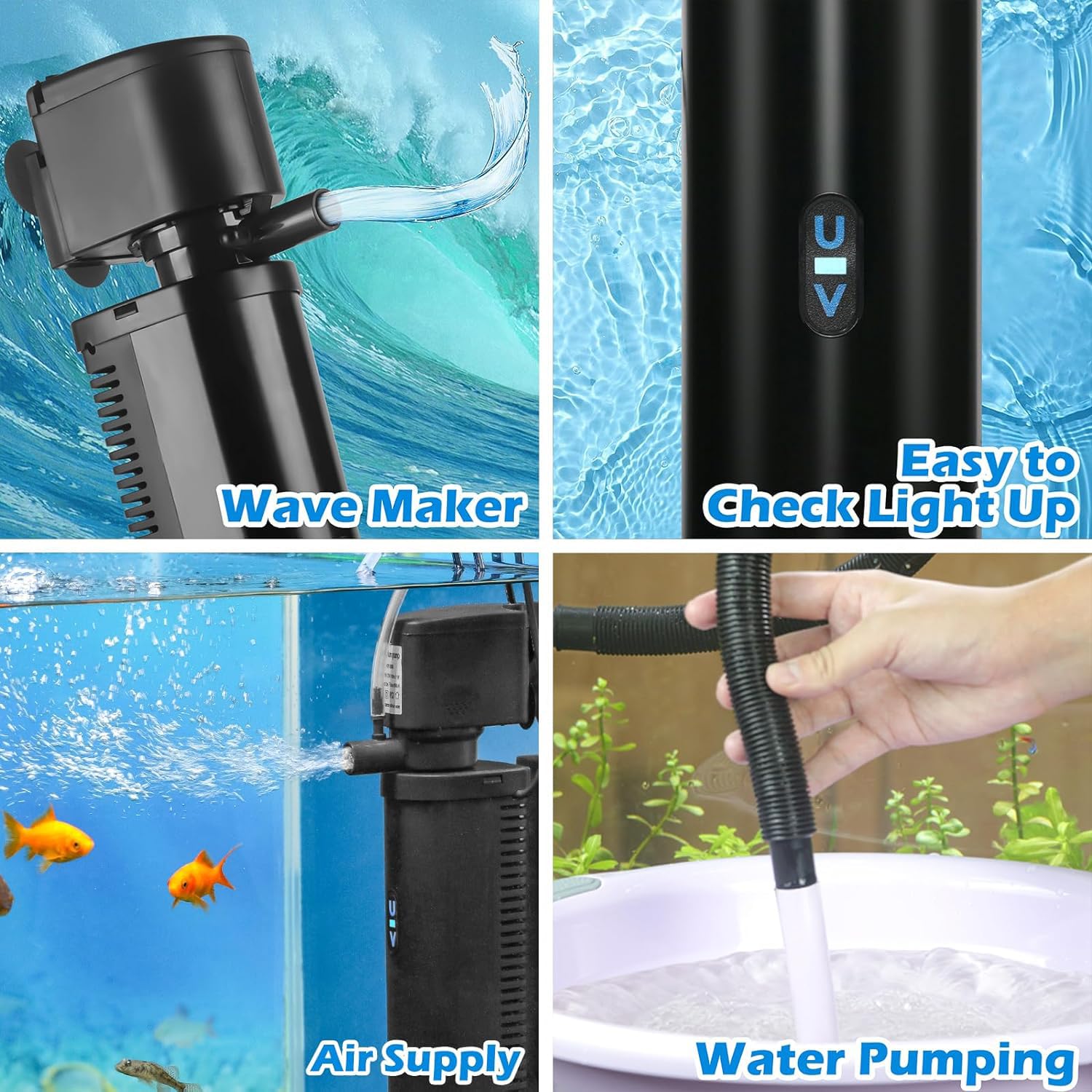 Tararium UV-lamp-indicator keeps you informed about UV operation status