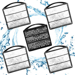 TARARIUM ceramic ball plate for IX-90 turtle tank filter supports bio-media surface and healthy water
