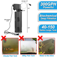 Tararium wavemaker with air supply promotes oxygenation and surface movement.