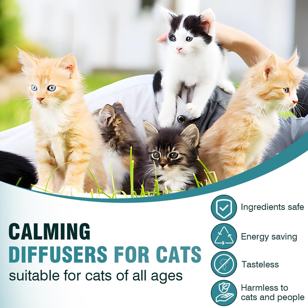 Taraxa Cat Calming Diffuser closeup highlights discreet, odorless pheromones aiding behavior support.